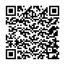 QR код за телефонен номер +12158022187