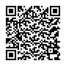 QR код за телефонен номер +12158038220