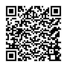 QR-Code für Telefonnummer +12158040831