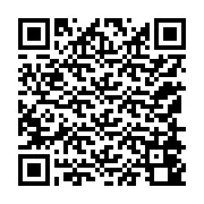 Codice QR per il numero di telefono +12158040834