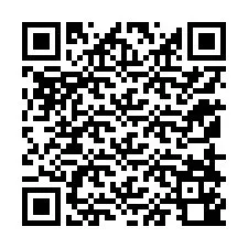 QR Code สำหรับหมายเลขโทรศัพท์ +12158140302