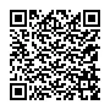 Codice QR per il numero di telefono +12158159582