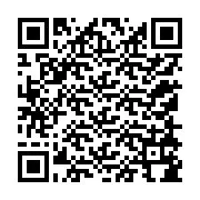 Código QR para número de telefone +12158184838