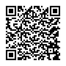 Kode QR untuk nomor Telepon +12158186729