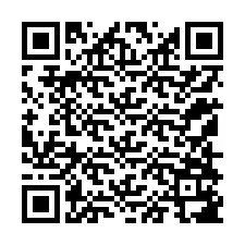 Codice QR per il numero di telefono +12158187370