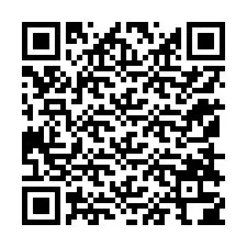 QR код за телефонен номер +12158304782