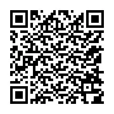 QR kód a telefonszámhoz +12158304786