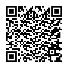 QR код за телефонен номер +12158304789