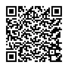 Kode QR untuk nomor Telepon +12158350320