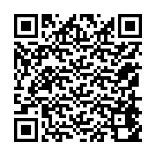 QR-код для номера телефона +12158450953