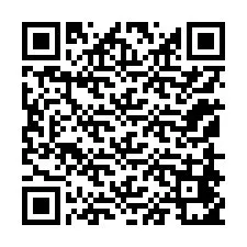 Kode QR untuk nomor Telepon +12158451015