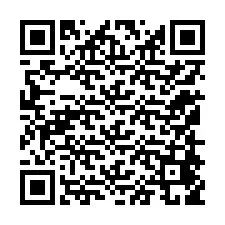 QR-koodi puhelinnumerolle +12158459076