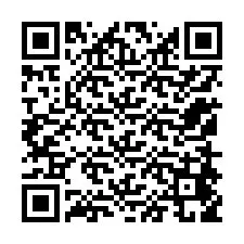 QR Code สำหรับหมายเลขโทรศัพท์ +12158459087