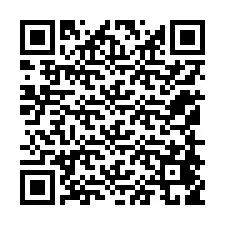 QR код за телефонен номер +12158459123