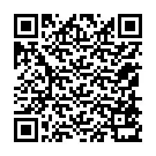 Código QR para número de telefone +12158531953