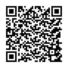 Código QR para número de telefone +12158552054