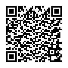 Kode QR untuk nomor Telepon +12158552058