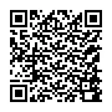 Kode QR untuk nomor Telepon +12158580870