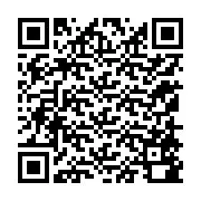 QR Code สำหรับหมายเลขโทรศัพท์ +12158580952