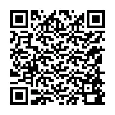 QR-kood telefoninumbri jaoks +12158580962