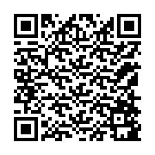 Codice QR per il numero di telefono +12158581761