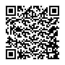 Kode QR untuk nomor Telepon +12158581773