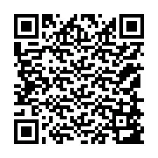 QR-code voor telefoonnummer +12158583031