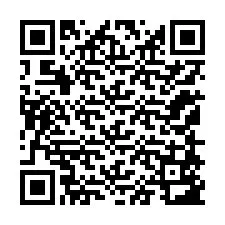 QR код за телефонен номер +12158583035