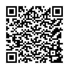 Codice QR per il numero di telefono +12158583041