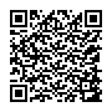 Kode QR untuk nomor Telepon +12158583188