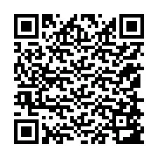 Kode QR untuk nomor Telepon +12158583192