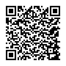 Kode QR untuk nomor Telepon +12158583197