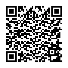 QR-koodi puhelinnumerolle +12158583306