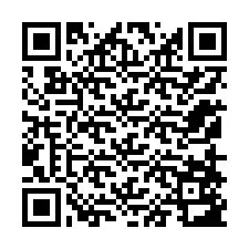 Código QR para número de telefone +12158583307