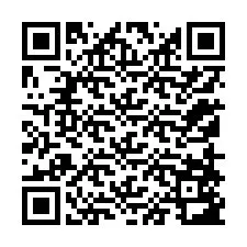 QR Code pour le numéro de téléphone +12158583309