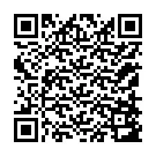 Kode QR untuk nomor Telepon +12158583311