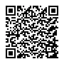 QR-Code für Telefonnummer +12158583314