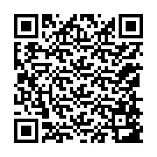 QR-koodi puhelinnumerolle +12158583569