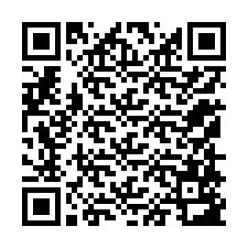 QR код за телефонен номер +12158583573