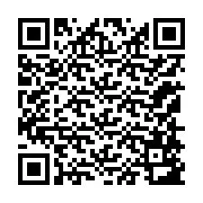 Kode QR untuk nomor Telepon +12158583575