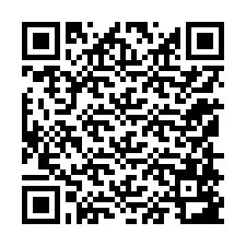 QR kód a telefonszámhoz +12158583576