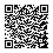 Kode QR untuk nomor Telepon +12158583804