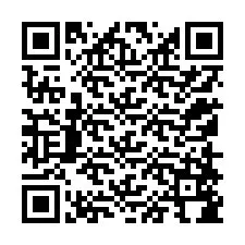 QR Code pour le numéro de téléphone +12158584248