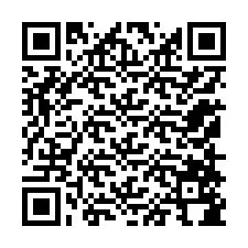 Kode QR untuk nomor Telepon +12158584737