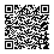 Código QR para número de telefone +12158586009