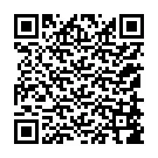 Código QR para número de teléfono +12158586014