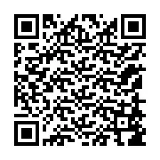 Codice QR per il numero di telefono +12158586015