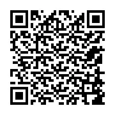 QR-koodi puhelinnumerolle +12158586017