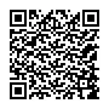 QR Code สำหรับหมายเลขโทรศัพท์ +12158586195