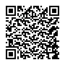 Kode QR untuk nomor Telepon +12158586965